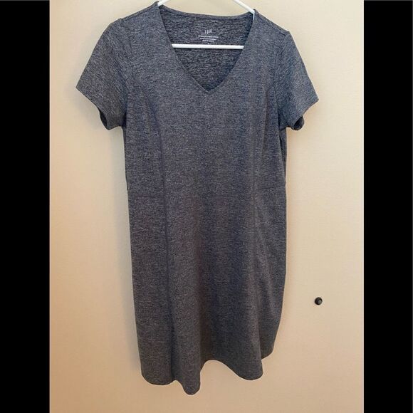 J. Jill Fit Marled V-Neck Dress - Picture 6 of 12